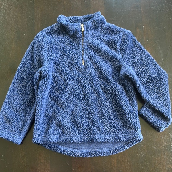 Crazy 8 Blue Fleece Kids Sweatshirt - Picture 1 of 2